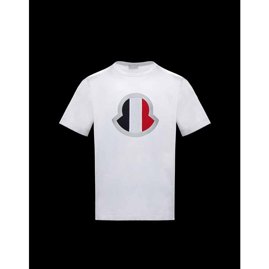 モンクレール MONCLER 2021春夏 新作 フロントBIGロゴ Tシャツ ホワイト