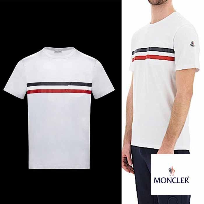モンクレール Moncler 21春夏 新作 トリコロール ロゴ Tシャツ ホワイト Bym Jurer ヤフーショップ 通販 Yahoo ショッピング