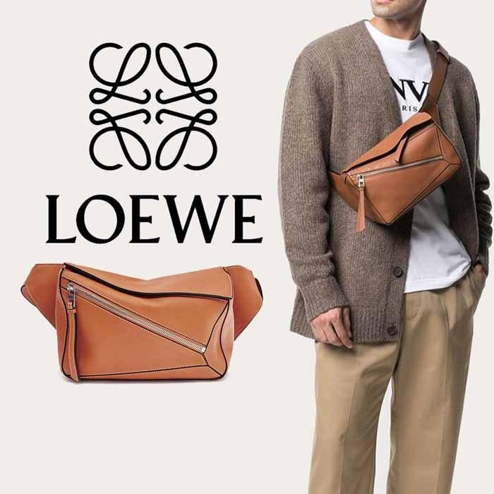 33％割引ブラック系【期間限定！最安値挑戦】 Loewe ロエベ パズル バムバッグ スモール ブラック ショルダーバッグ バッグブラック系