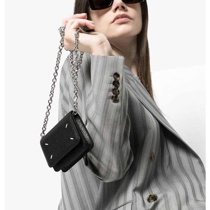 メゾンマルジェラ Maison Margiela 人気の4本ステッチ チェーン ...