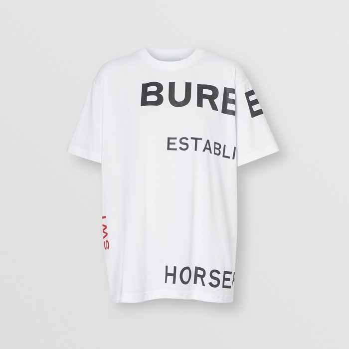 高い素材 【正規品】Burberry kayanhome.com horseferry ロゴオーバー