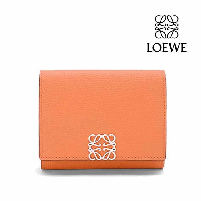 ロエベ LOEWE アナグラム トライフォールド 6cc 三つ折り財布