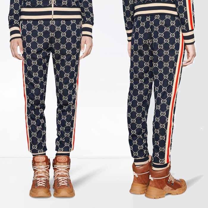 グッチ GUCCI GGジャカード ジョギングパンツ 496920 X9V05 4245 :bym04282122:JURER ヤフーショップ -  通販 - Yahoo!ショッピング