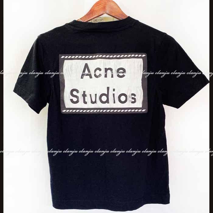 アクネ ストゥディオズ Acne Studios Elice Reverse Label リバースラベル Tシャツ ブラック  :bym05051138:JURER ヤフーショップ - 通販 - Yahoo!ショッピング