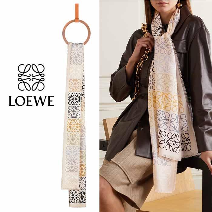 LOEWE ロエベシルクスカーフ-
