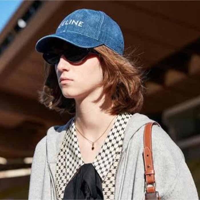 セリーヌ CELINE ベースボールキャップ デニム :bym06111626:JURER