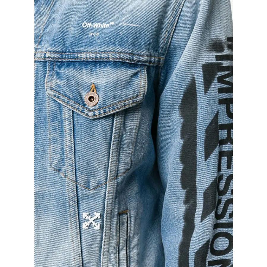 Off-White オフホワイト ARROWSデニムジャケット ジージャン サイズM