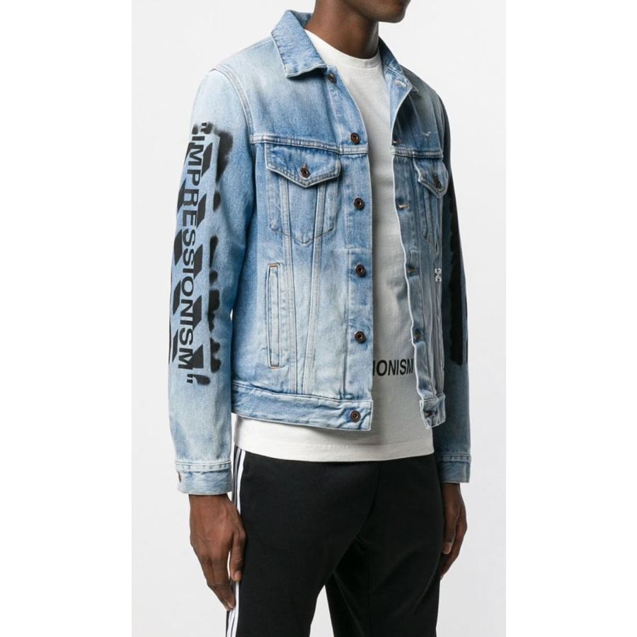 Off-White オフホワイト ARROWSデニムジャケット ジージャン サイズM