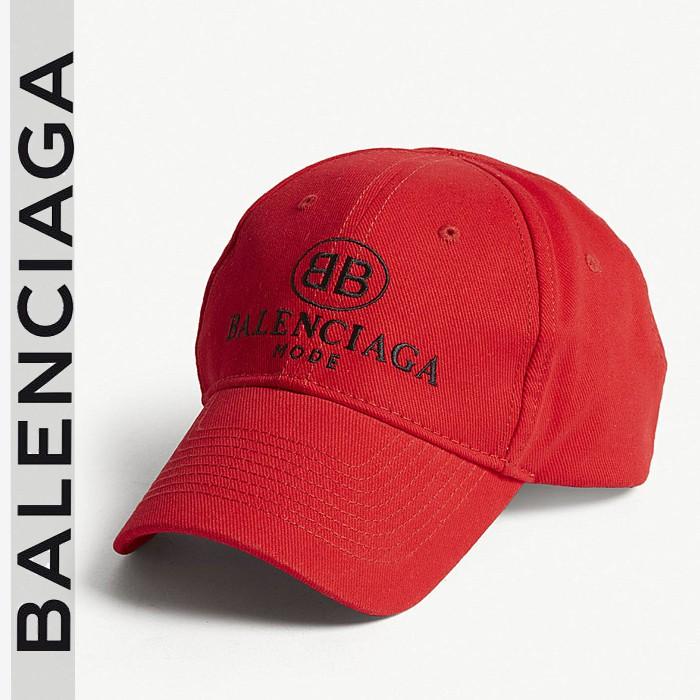 バレンシアガ BBロゴ ベースボールキャップ BALENCIAGA レッド :bym06212575:JURER ヤフーショップ - 通販