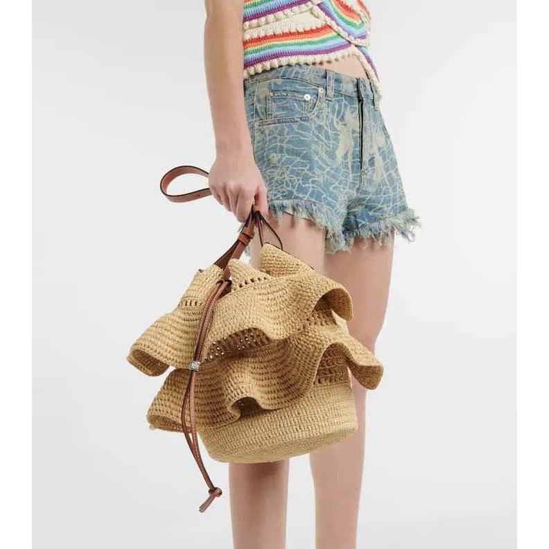 LOEWE アシンメトリックスカート ロエベ ブラック 36 当店オーダー品