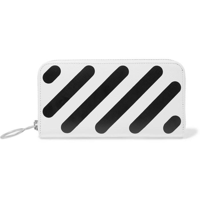 オフホワイト Off-White Diag ラウンドジップ 長財布 :bym068183900