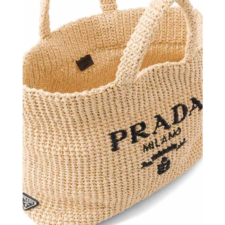 PRADA ラフィアトートバッグ | tspea.org