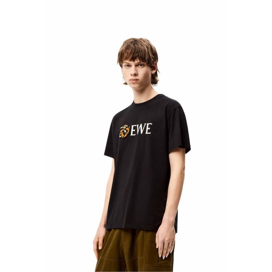 ロエベ LOEWE パンジー LOEWE Tシャツ ブラック :bym07211008:JURER