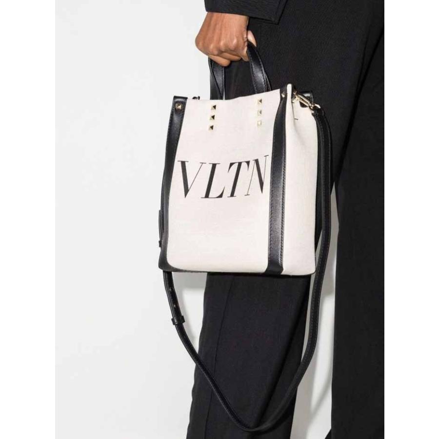 ヴァレンティノ VALENTINO VLTN N/S キャンバス ミニトートバッグ