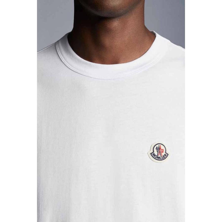 モンクレール Moncler 袖ロゴ 半袖Tシャツ G20918C000268390T ブラック 
