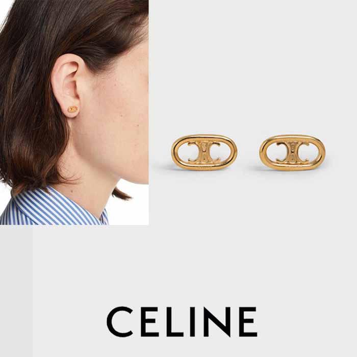 CELINE セリーヌ トリオンフ ピアス - アクセサリー