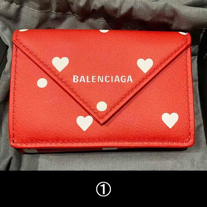 レッド系美品 姫様専用 使用回数少なめ 限定品 バレンシアガ ハート柄 財布 二つ折り 折り財布 レディース レッド系 22 848 Thepegeek Com