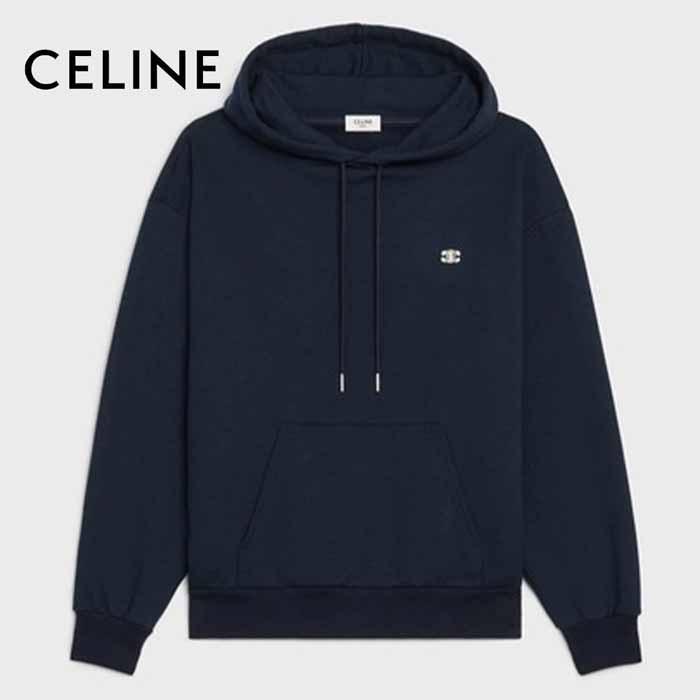 セリーヌ CELINE トリオンフ ルーズ スウェット パーカー 2Y377450I