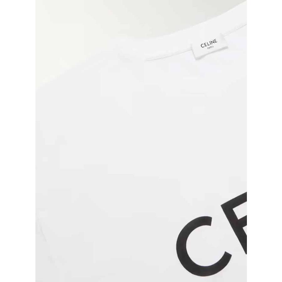 セリーヌ CELINE ルーズ ロゴTシャツ 2X681671Q.01OB ホワイト
