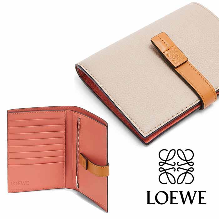 ロエベ LOEWE バーティカル ウォレット ミディアム 二つ折り財布