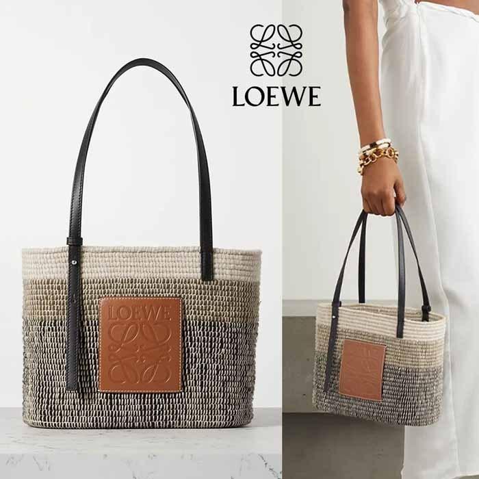 ロエベ Loewe スクエア バスケットバッグ スモール テキスタイル カーフ Bym Jurer ヤフーショップ 通販 Yahoo ショッピング