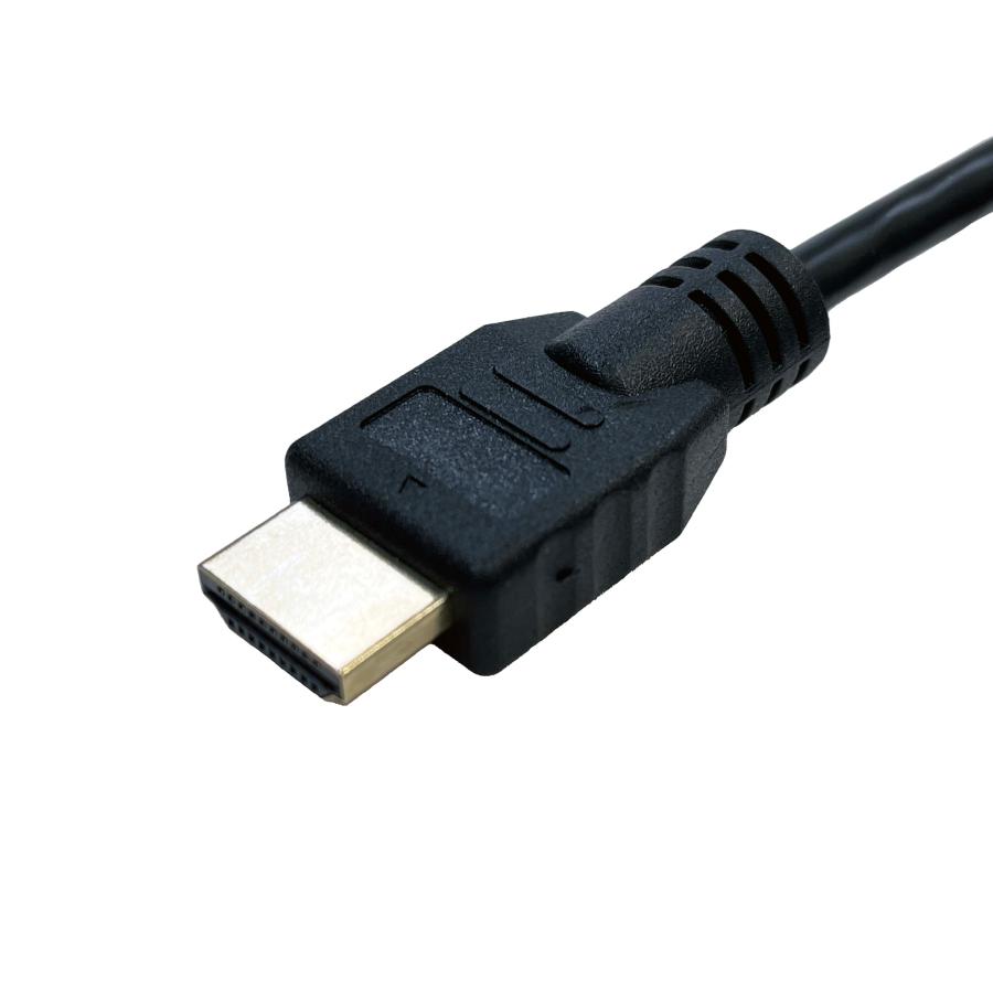 未使用 HDMIケーブル 黒 HDMIケーブル HDMIオス(タイプA)-HDMIオス(タイプC/MINI HDMI) 150cm