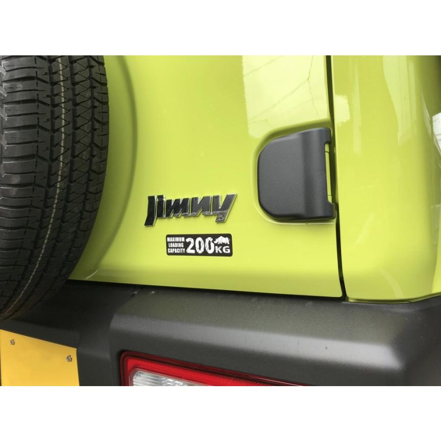 スズキ ジムニー JB64/JB23/JA12等 最大積載量ステッカー MAXIMUM