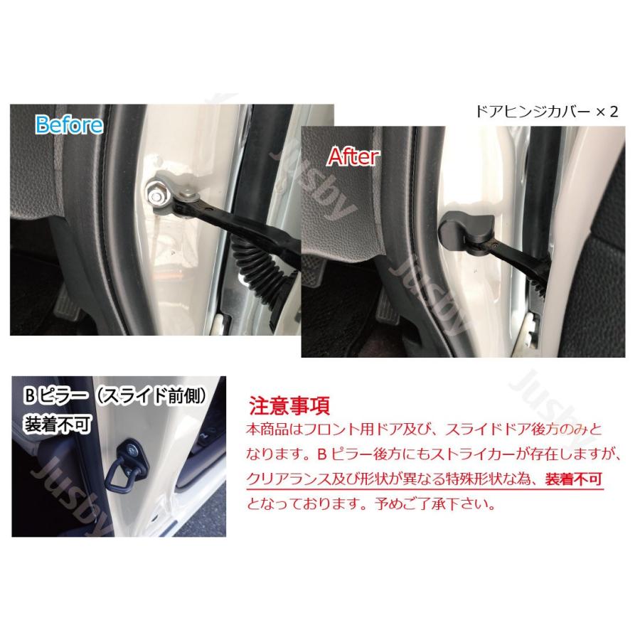 ホンダN-VAN(+スタイル)(JJ1/JJ2)専用 ドアストライカーカバー
