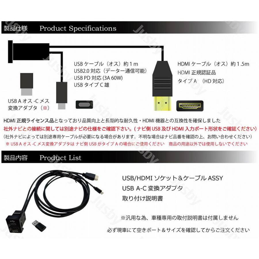 車用HDMIコード 詳細は確認してください！ Amazon.co.jp: カーナビ用HDMIケーブル Eタイプ-Aタイプ 1.5m 長さ