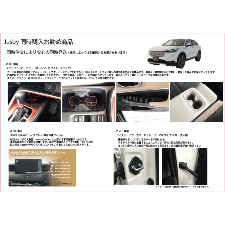 ホンダ 新型 ヴェゼル Vezel Rv型用 ドアストライカーカバー ドアヒンジカバーセット ドレスアップパーツ アクセサリー カーボン柄 Honda Rv3 4 5 6 Vezel21 Door2 ジャスビー 通販 Yahoo ショッピング