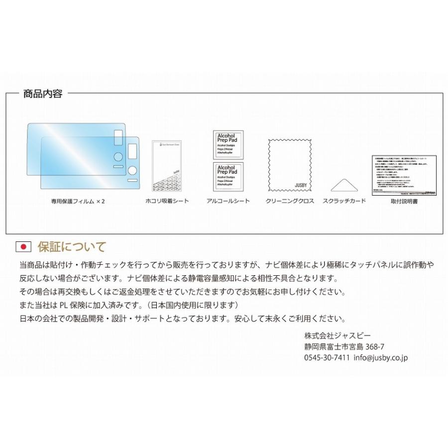 (2枚set) ホンダ ヴェゼル RV型/シビック FL1/4/5型/フィット GR型 ホンダコネクトディスプレイ保護フィルム 純正ナビ VEZEL FIT CIVIC パーツ アクセサリー｜jusby-auto｜02