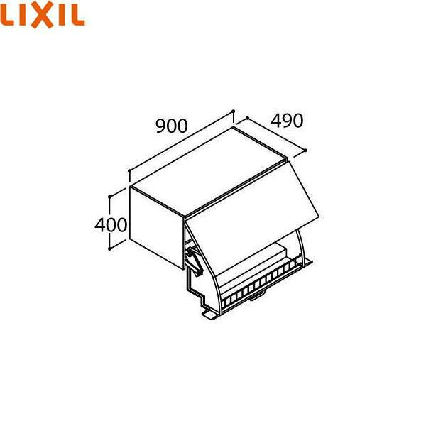 AR1U-905W　リクシル　LIXIL　INAX　PIARAピアラ　間口900mm　アッパーキャビネット　スタンダード