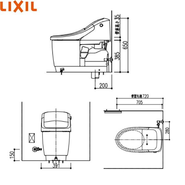 BC-BL10SU-DT-BL113U BW1限定 リクシル LIXIL/INAX ベーシアハーモL