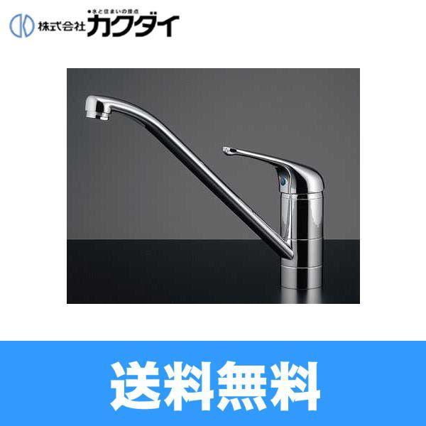 カクダイ KAKUDAI シングルレバー混合栓117-032 送料無料