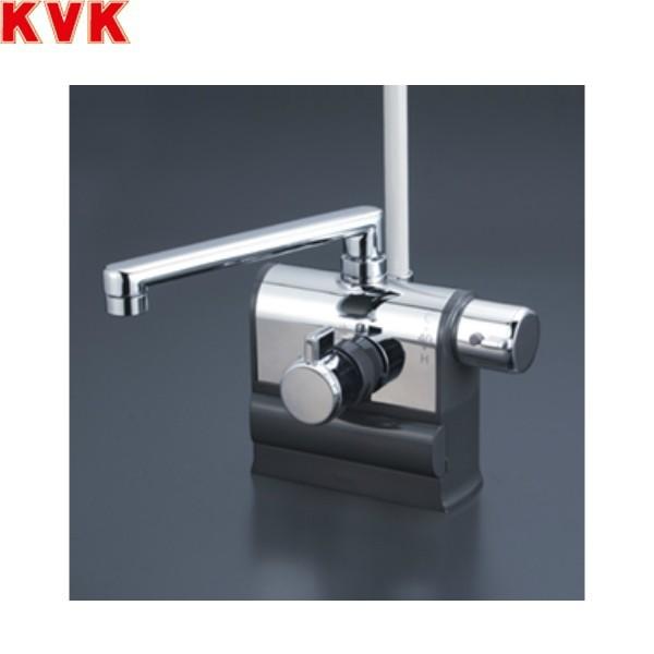 KF3008R KVKデッキ形サーモスタット式シャワー 190mmパイプ仕様 可変ピッチ式 一般地・寒冷地共用 送料無料