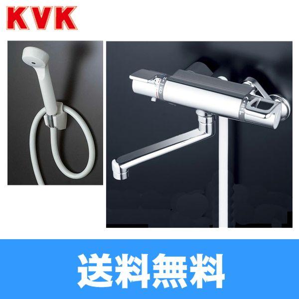 KF880WTR2 KVK浴室用水栓サーモスタット式シャワー(240mmパイプ付) 寒冷地仕様 送料無料