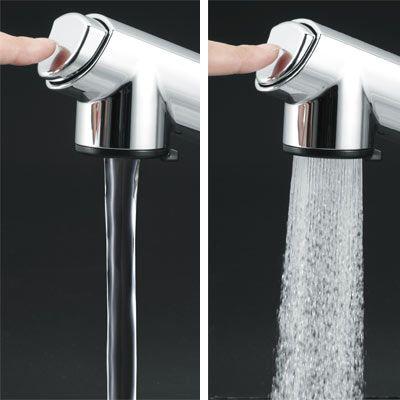 KM5061N KVK浄水器専用シングルレバー式シャワー付混合栓 送料無料 