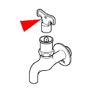 [ゾロ目クーポン対象ストア]PZK71 KVKキー式水栓カギ｜jusetsu-shop｜02