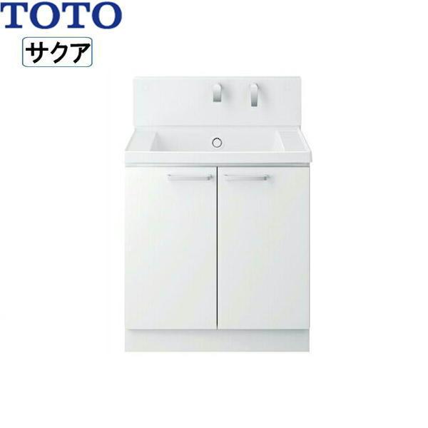 LDSWB075BAGEN1A　TOTO　SAKUAサクア　ホワイト　送料無料　洗面化粧台のみ　間口750
