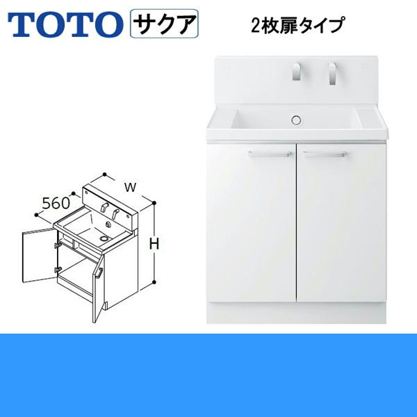 LDSWB075BAGEN1A　TOTO　SAKUAサクア　洗面化粧台のみ　間口750　ホワイト　送料無料