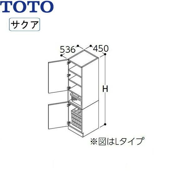LTSWB045BCR(L)1 TOTO SAKUAサクア トールキャビネット 間口450 ミドルクラス 送料無料