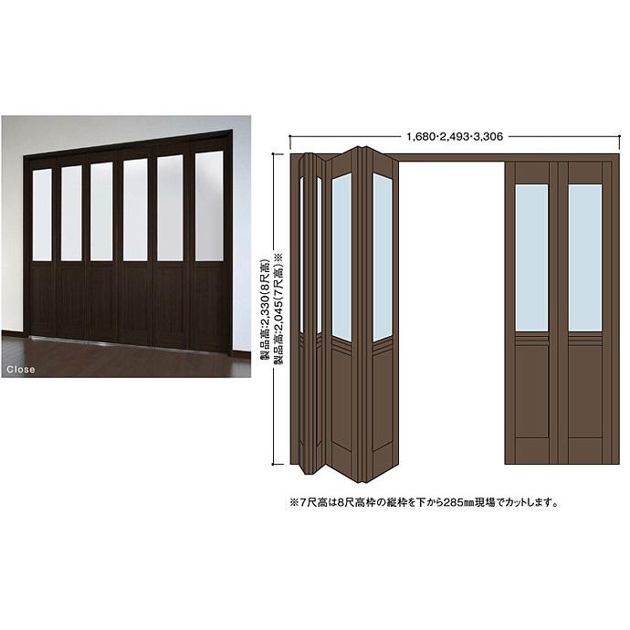 DAIKEN ダイケン 大建工業 イエリア 建具 間仕切戸 カマチウッド 2493
