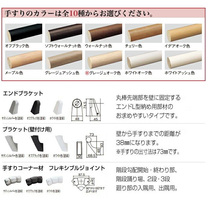 Panasonic（パナソニック） 手すり部材 ベリティス 直線部 丸棒手すり