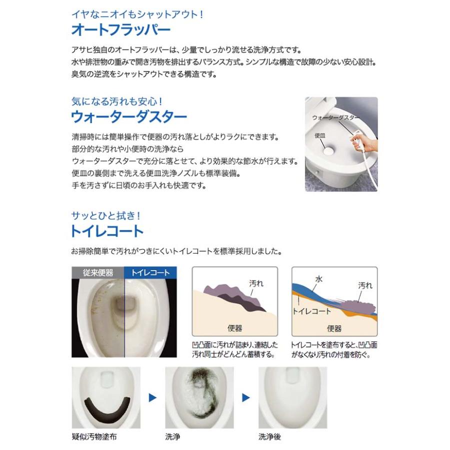 アサヒ衛陶 簡易水洗トイレ ニューレット 洗浄便座 脱臭機能付き アサヒ衛陶 簡易水洗トイレ ニューレット 洗浄便座 脱臭機能付き