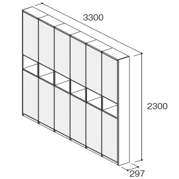 壁面収納 パナソニック キュビオス 幅3 300mm 奥行300mm Ps 03t 収納 廊下 Ps03n じゅうせつひるず Com 通販 Yahoo ショッピング