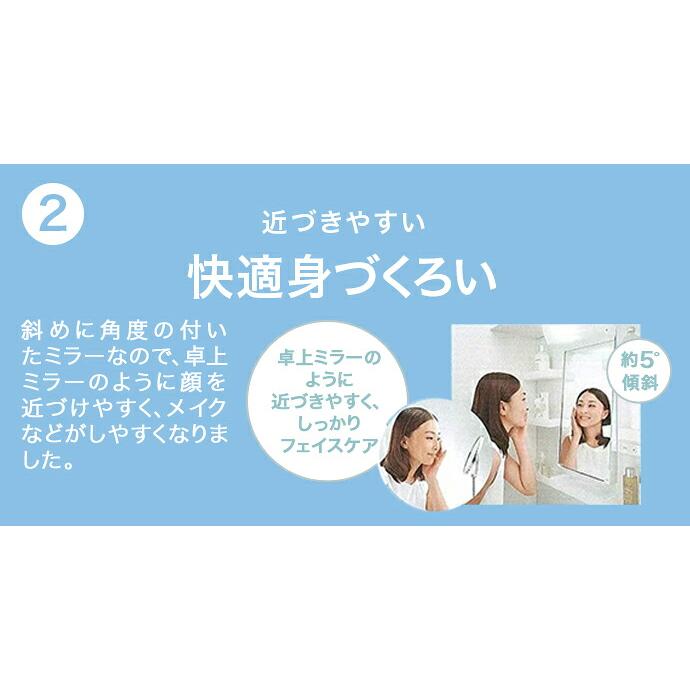 LIXIL（リクシル） 洗面化粧台 PV 600mm幅 1面鏡 LED照明 PV2N-605S(4