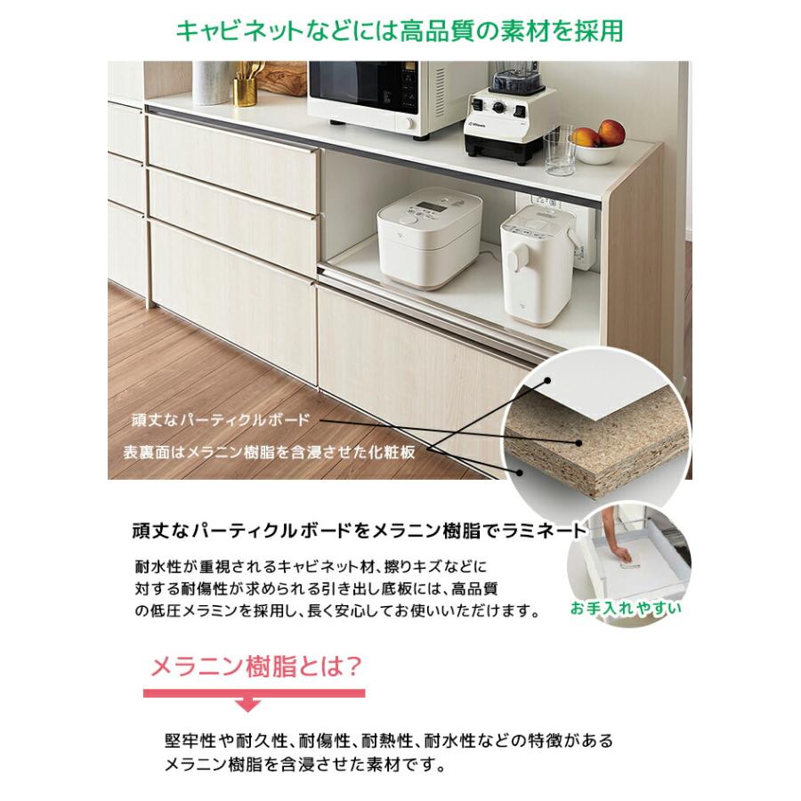 シエラ LIXIL カップボード カウンター シエラS 幅180cm 下段 シエラ LIXIL カップボード カウンター シエラS 幅180cm 下段