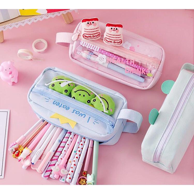 ペンケース 筆入れ 収小物入れ 収納ポーチ 筆箱 筆入れ 筆記用具 おしゃれ かわいい シンプル 韓国 女の子 小学生 大学生 高校生 中学生 大容量 多収納 仕切り Cycyhzw02 Just For You Online Store 通販 Yahoo ショッピング