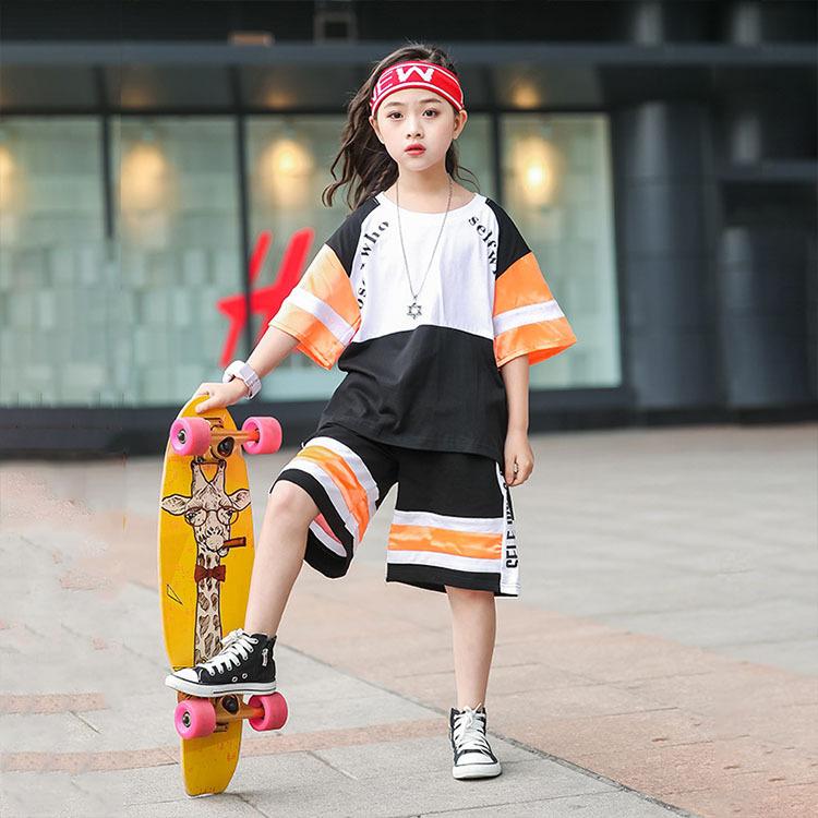 ヒップホップ 子供服 キッズダンス衣装 トップス 派手 Hiphop 女の子 男の子 ダンスtシャツ ストリート Jazz ダンスウェア ジュニア かっこいい Cyx 115 Just For You Online Store 通販 Yahoo ショッピング