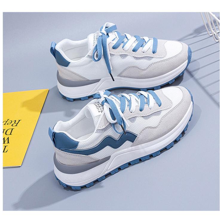 厚底 スニーカー レディース ダッドシューズ ボリュームスニーカー インヒール 美脚 フラットシューズ カジュアル 滑らない 防滑ソール 軽量 歩きやすい 楽ギフ のし宛書